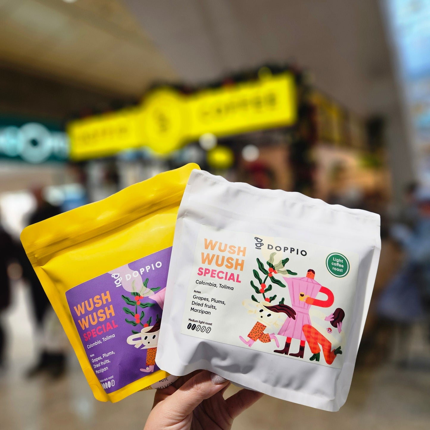 DOPPIO Kolumbia WUSH WUSH 330g