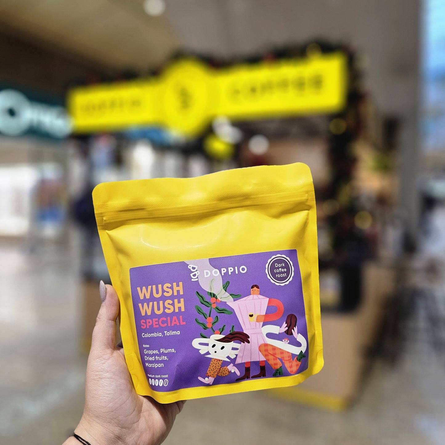 DOPPIO Kolumbia WUSH WUSH 330g