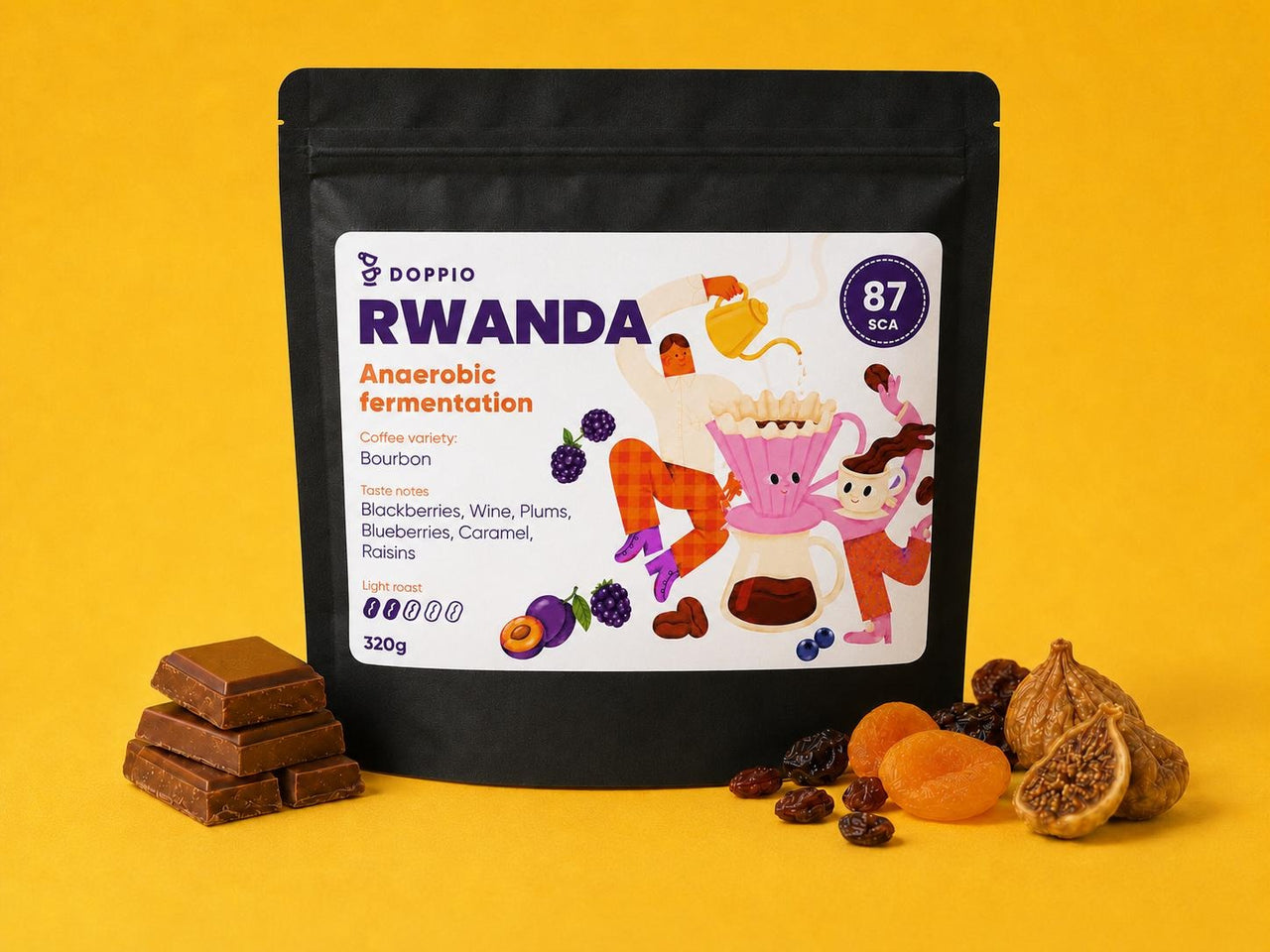 DOPPIO Rwanda Rugori Gasharu 320g