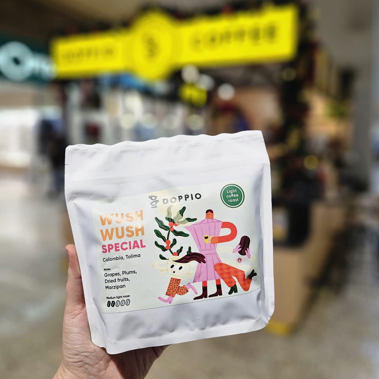 DOPPIO Kolumbia WUSH WUSH 330g