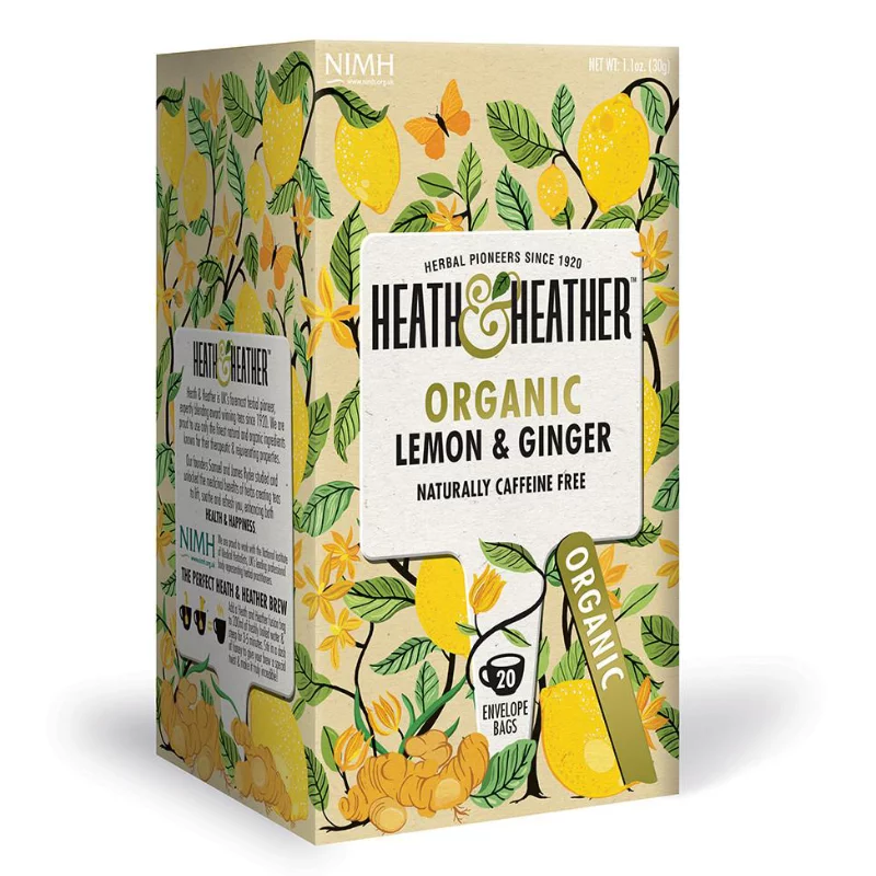 Heath&Heather Organic Lemon Ginger